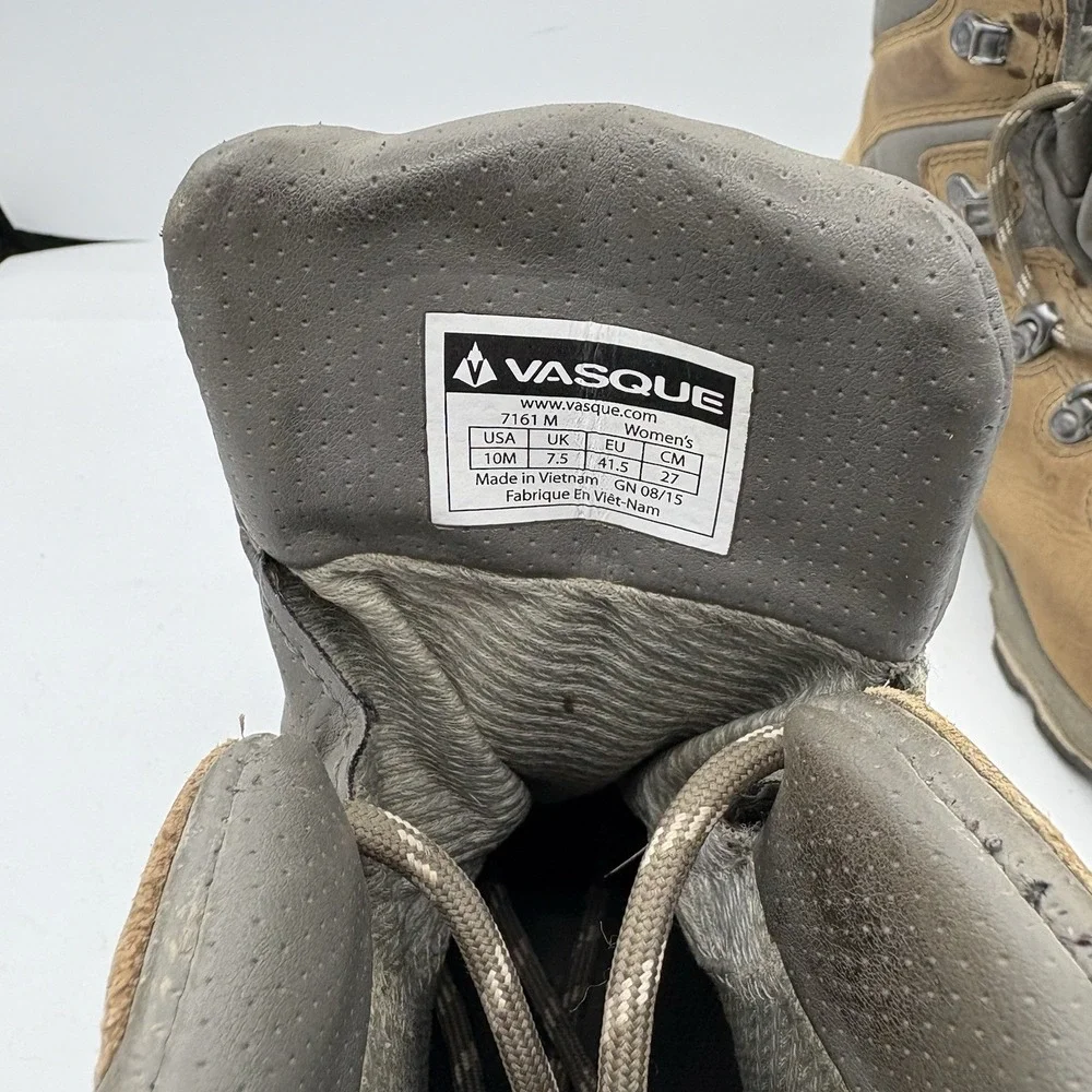 Vasque Boots Womens Size 10 M St Elias Brown Gore-tex 7161‎ Hiking Camp